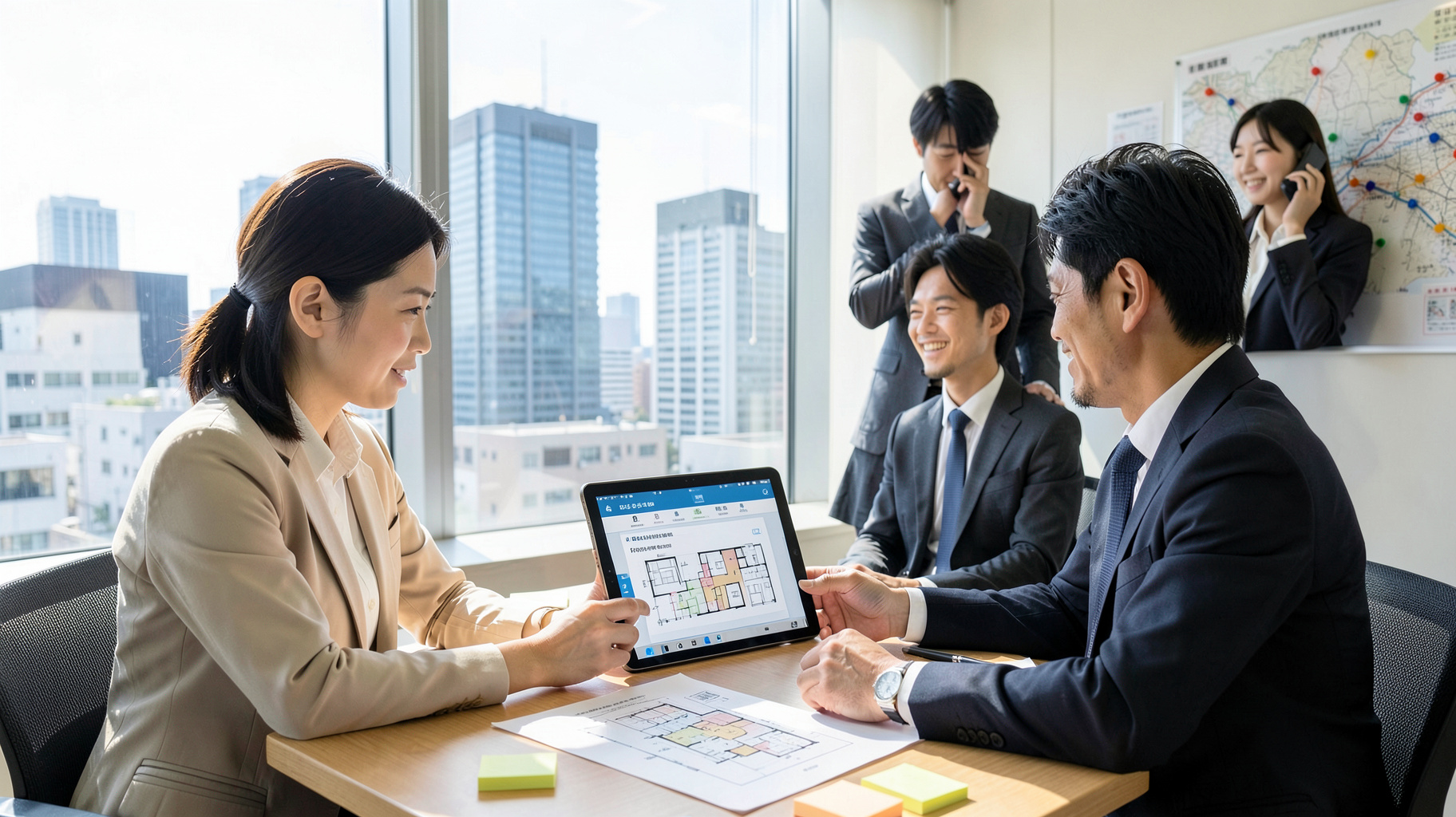 賃貸オフィス仲介にAI搭載CRMが登場　空室とテナント需要の自動照合が変える業者間取引